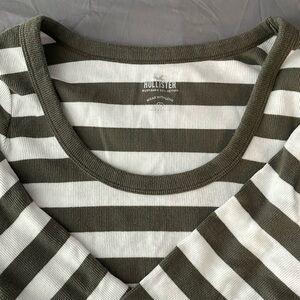 Hollister Striped Long Sleeve 💕 || (NWOT)